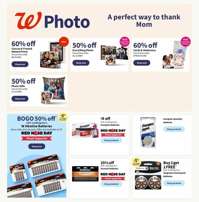 Walgreens Ad from 05/07/2023