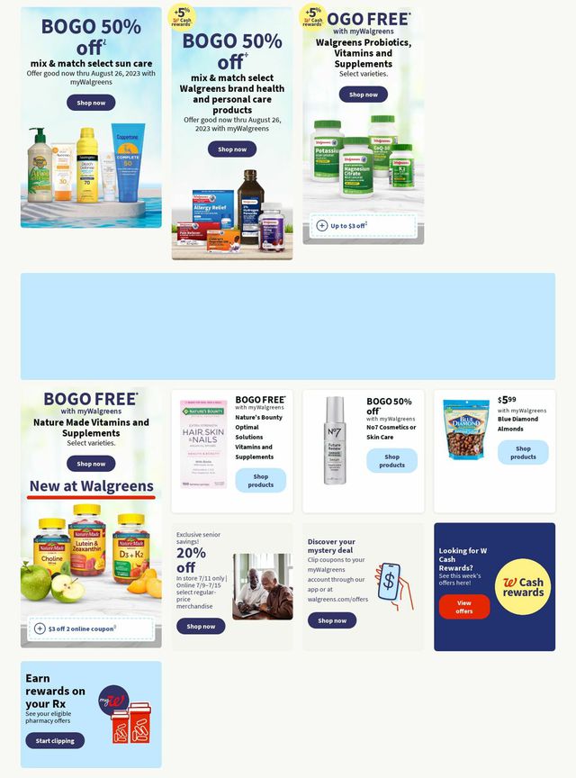Walgreens Ad from 07/10/2023