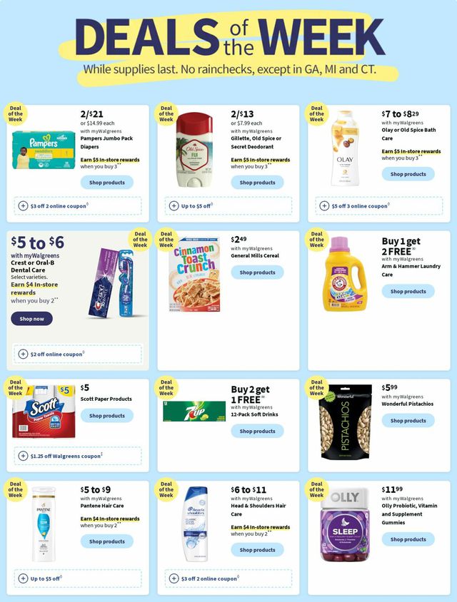 Walgreens Ad from 07/31/2023