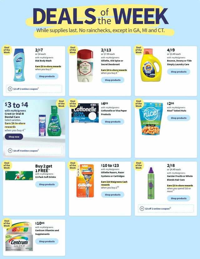 Walgreens Ad from 08/21/2023