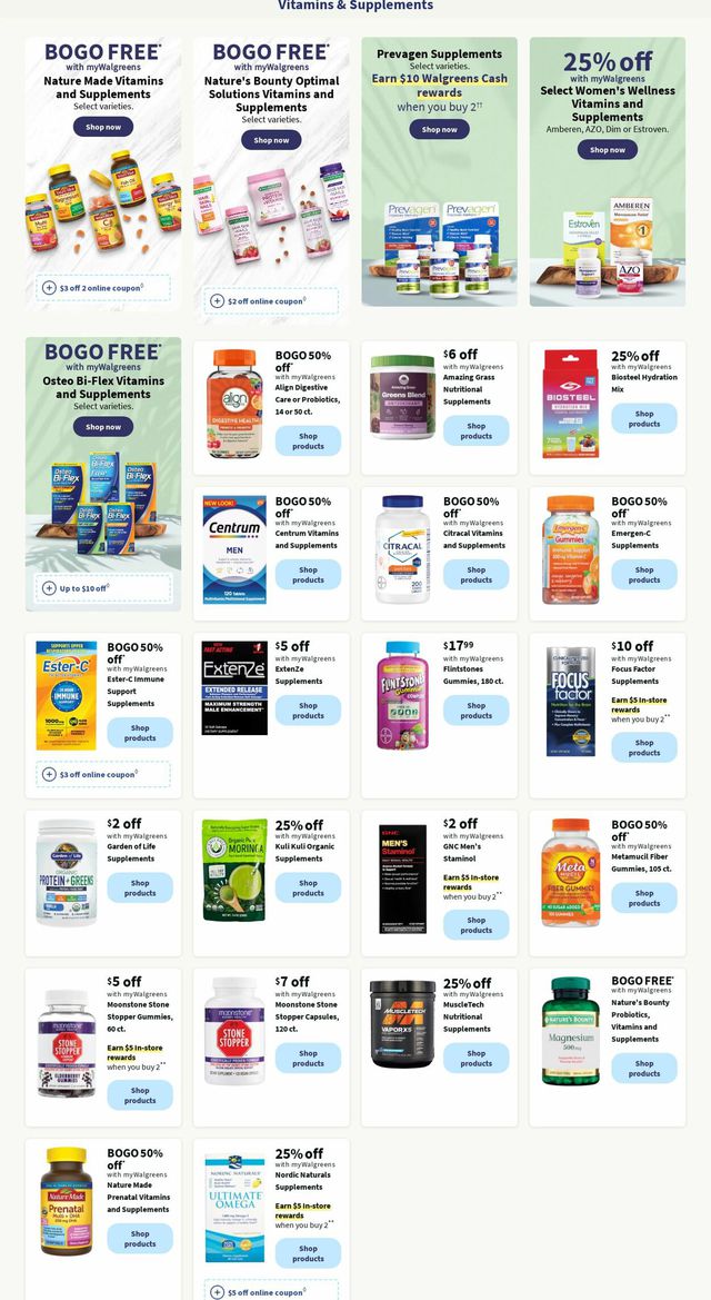 Walgreens Ad from 10/02/2023