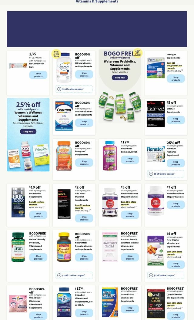 Walgreens Ad from 10/09/2023