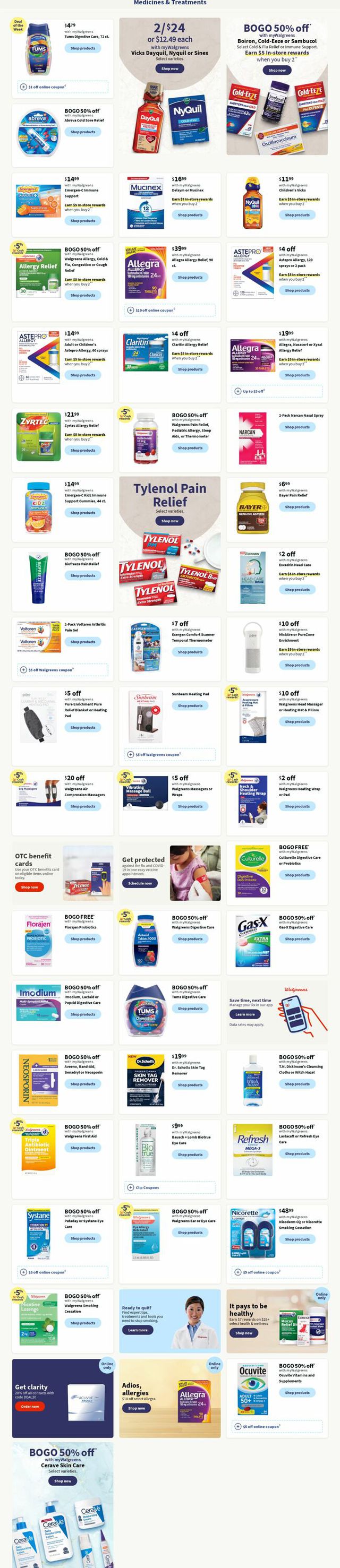 Walgreens Ad from 10/16/2023