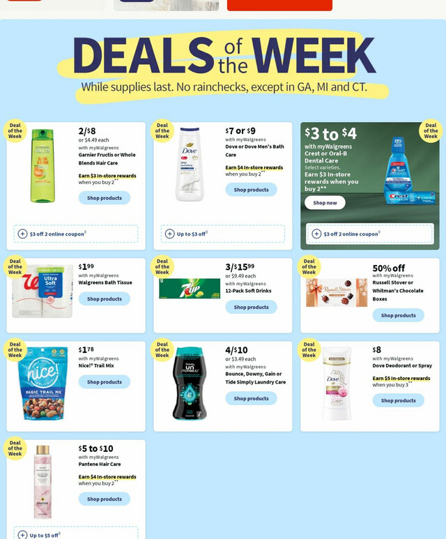 Walgreens Ad from 11/13/2023