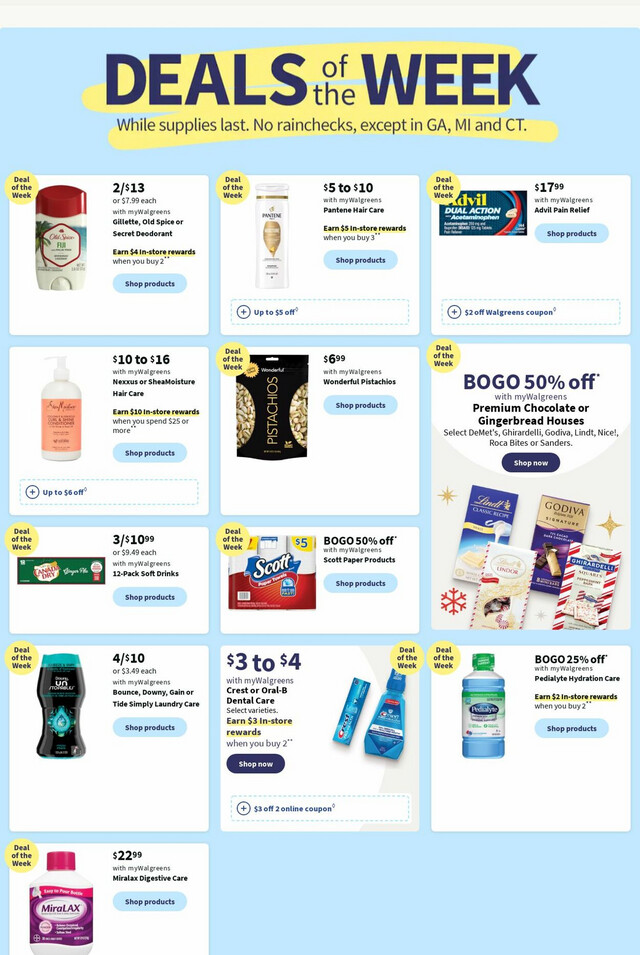 Walgreens Ad from 12/18/2023