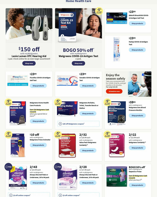 Walgreens Ad from 12/25/2023