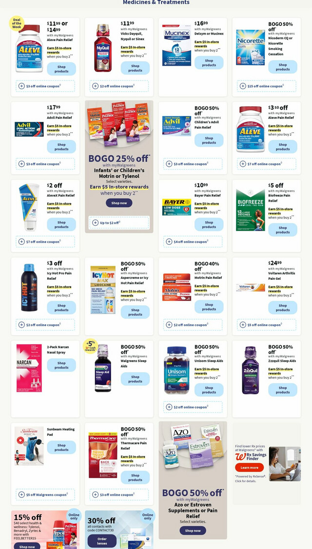 Walgreens Ad from 01/08/2024
