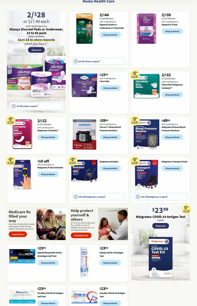 Walgreens Ad from 01/15/2024