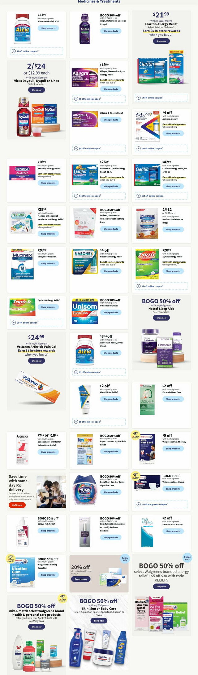 Walgreens Ad from 03/04/2024