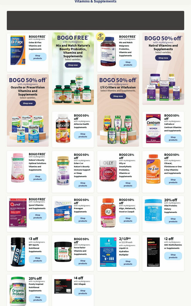 Walgreens Ad from 03/25/2024