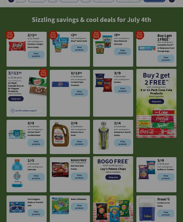 Walgreens Ad from 07/01/2024