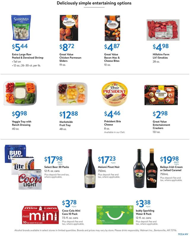 Walmart Ad from 11/01/2019