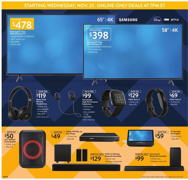 Walmart Ad from 11/25/2020