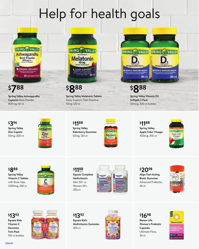 Walmart Ad from 12/29/2021