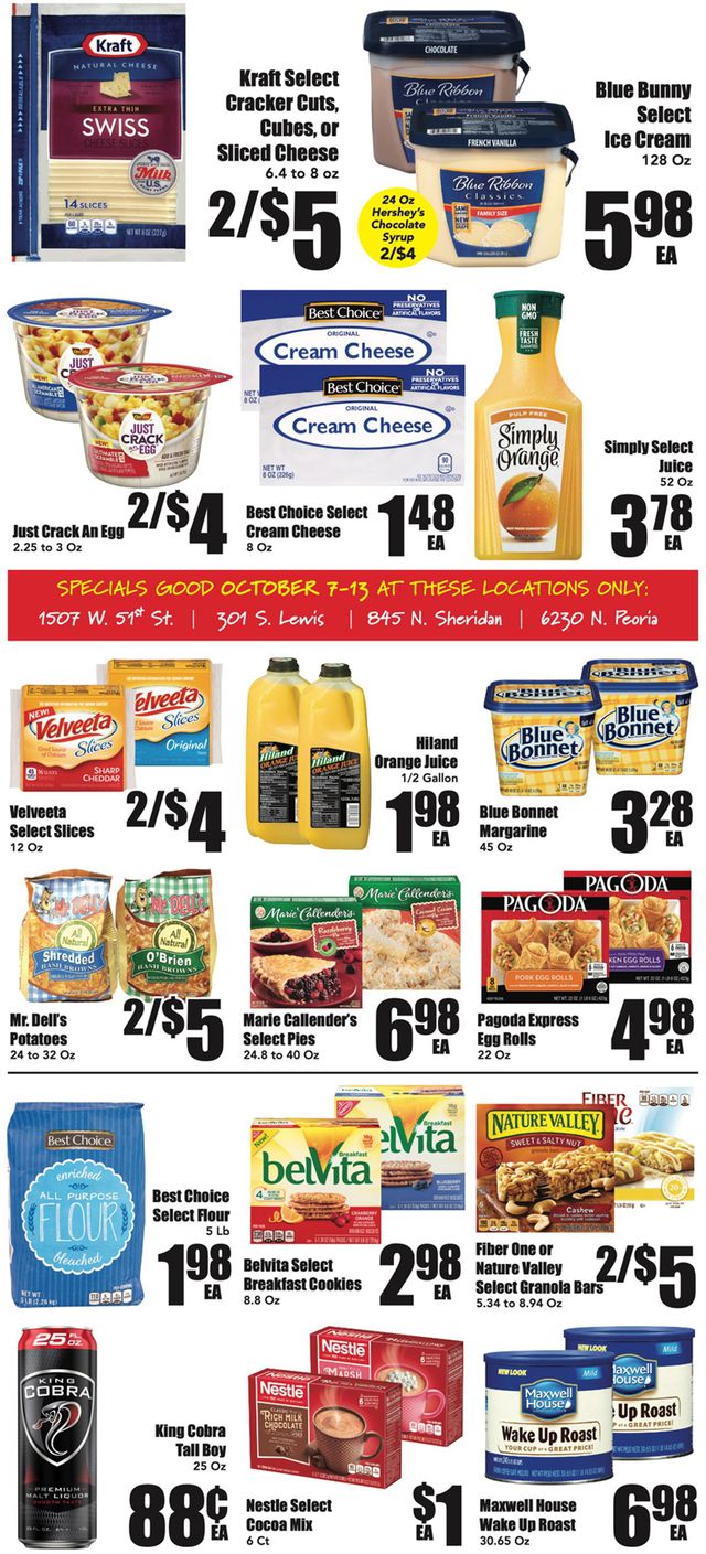 Warehouse Market Ad from 10/07/2020