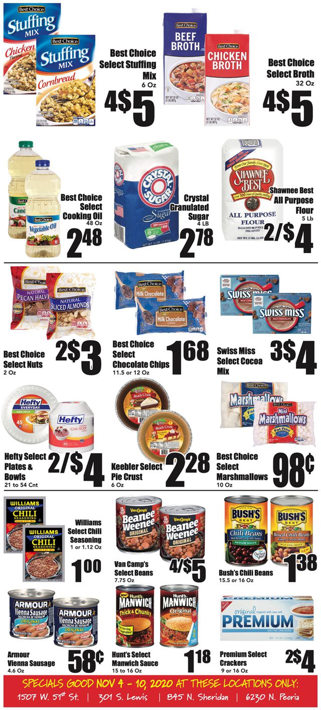 Warehouse Market Ad from 11/04/2020