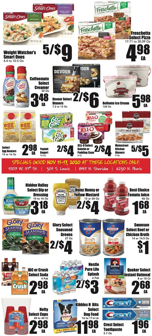 Warehouse Market Ad from 11/11/2020
