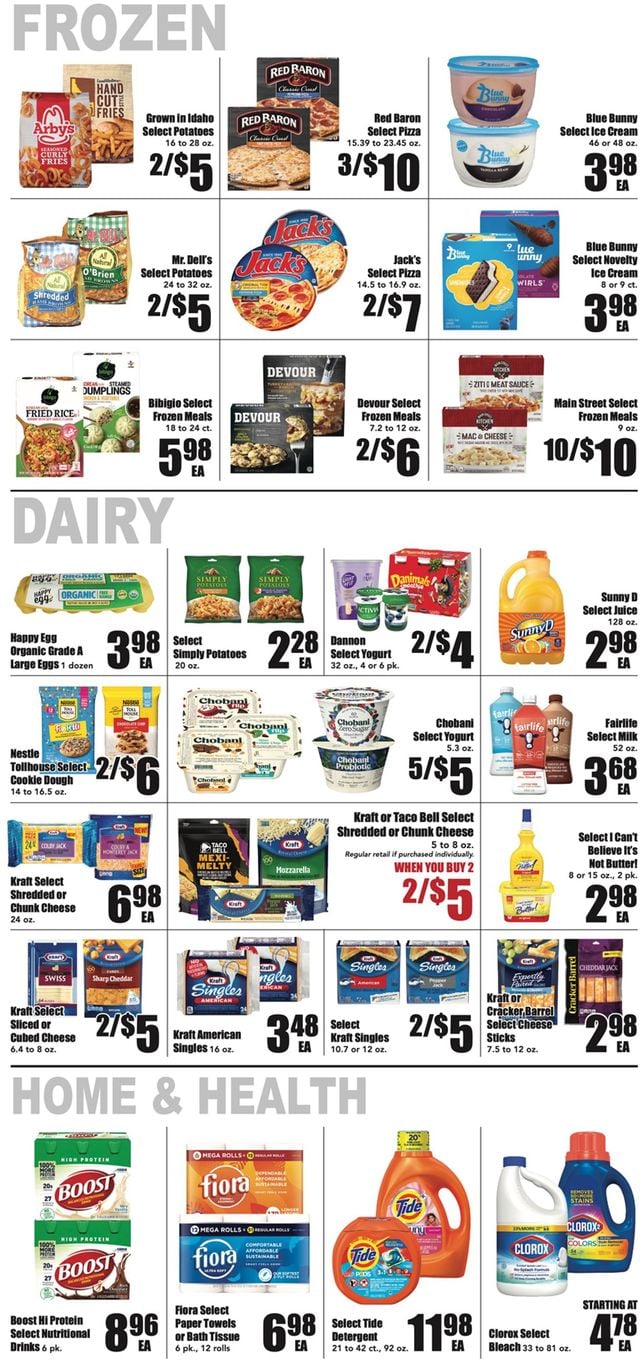 Warehouse Market Ad from 08/11/2021