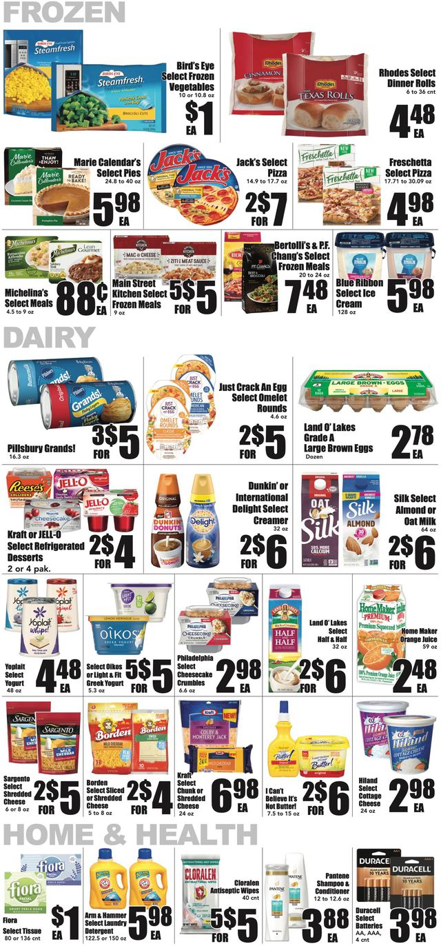 Warehouse Market Ad from 12/08/2021