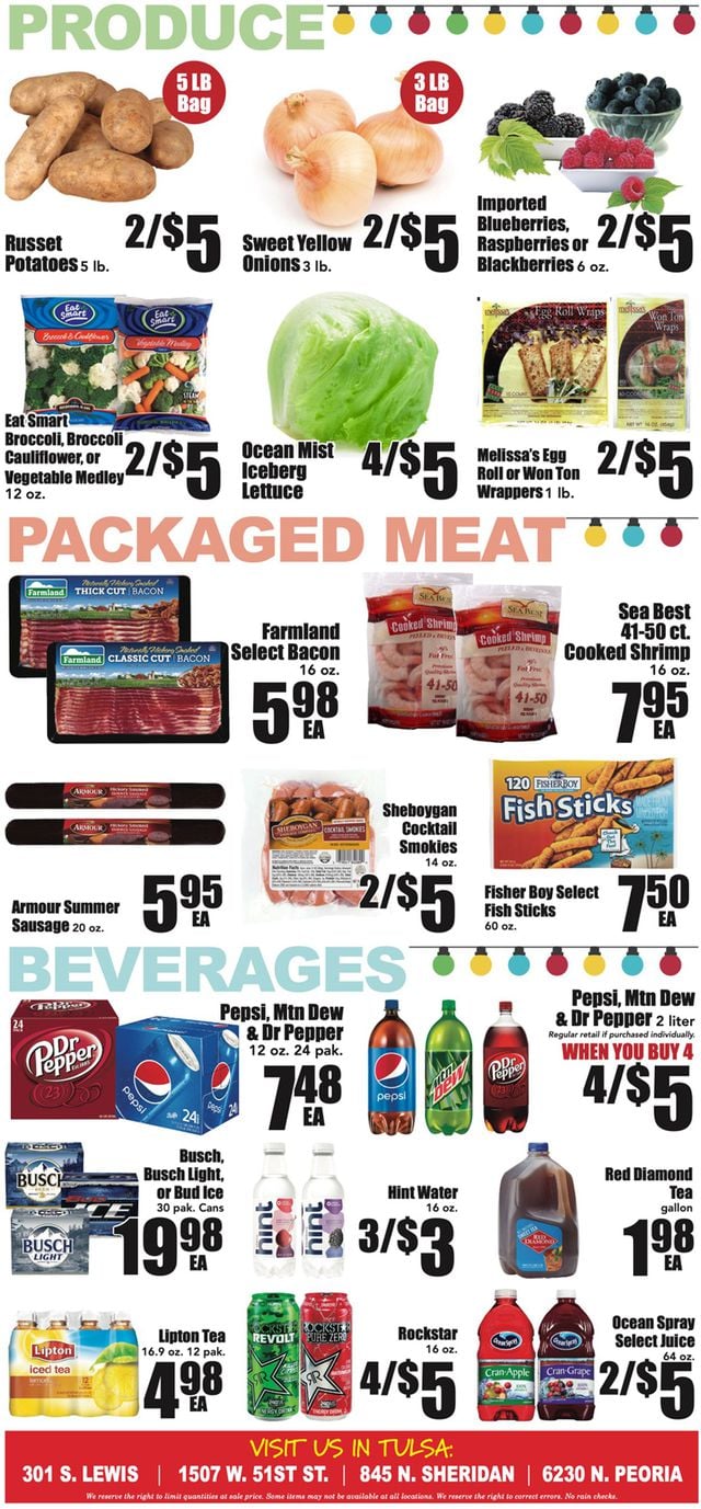 Warehouse Market Ad from 12/15/2021