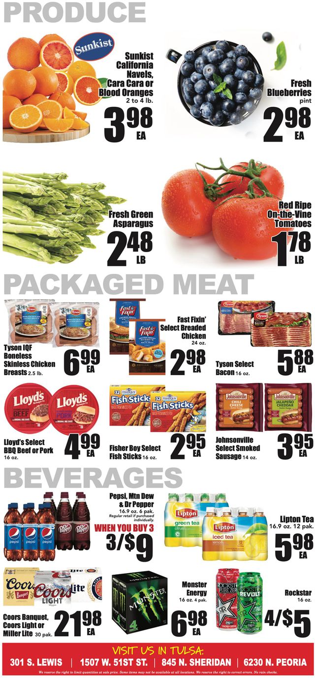 Warehouse Market Ad from 02/02/2022
