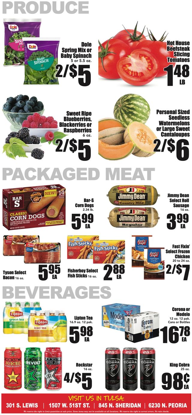 Warehouse Market Ad from 03/09/2022