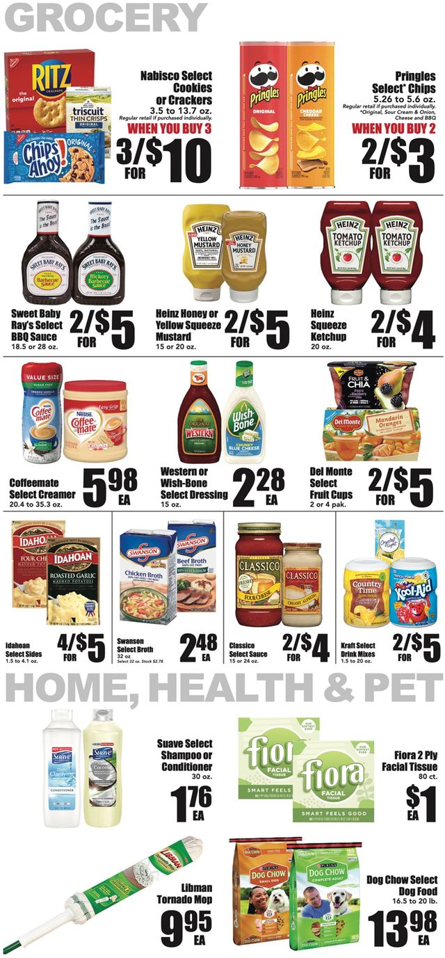 Warehouse Market Ad from 03/30/2022