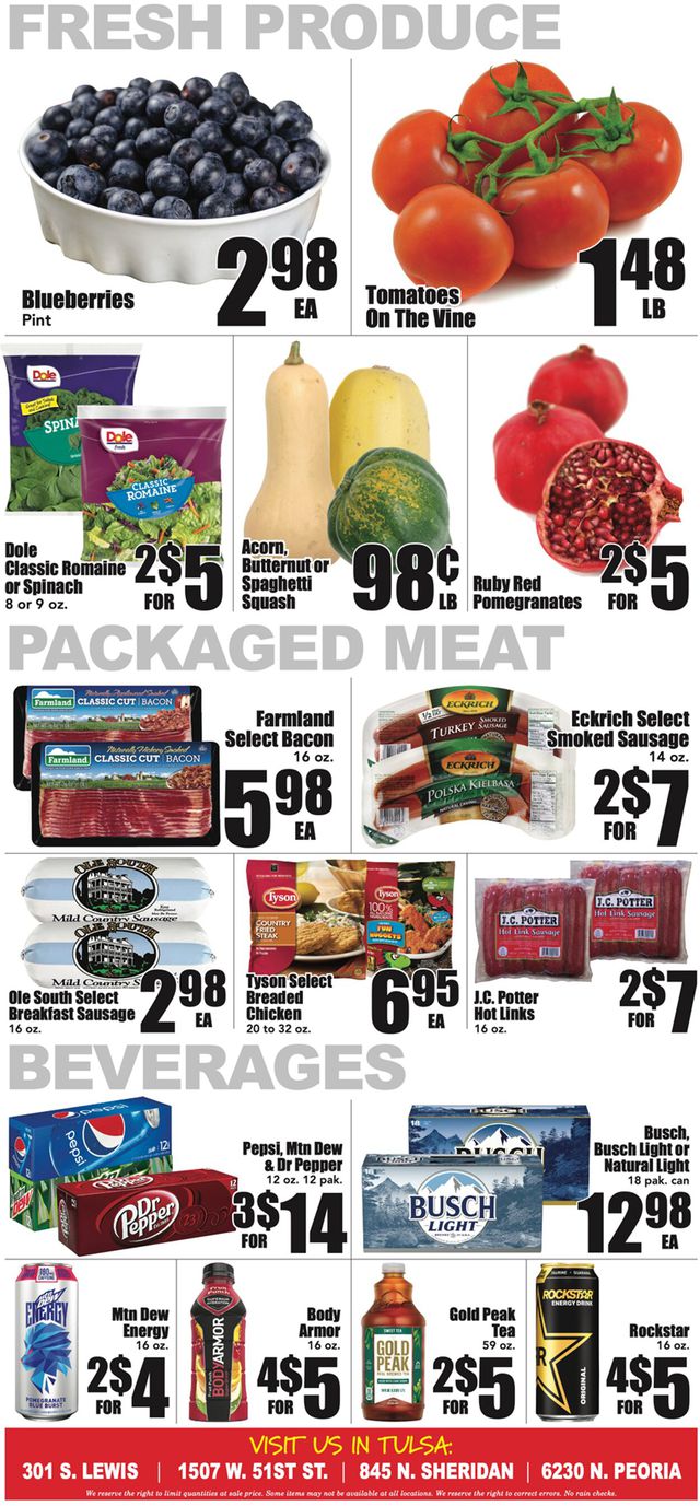 Warehouse Market Ad from 09/28/2022