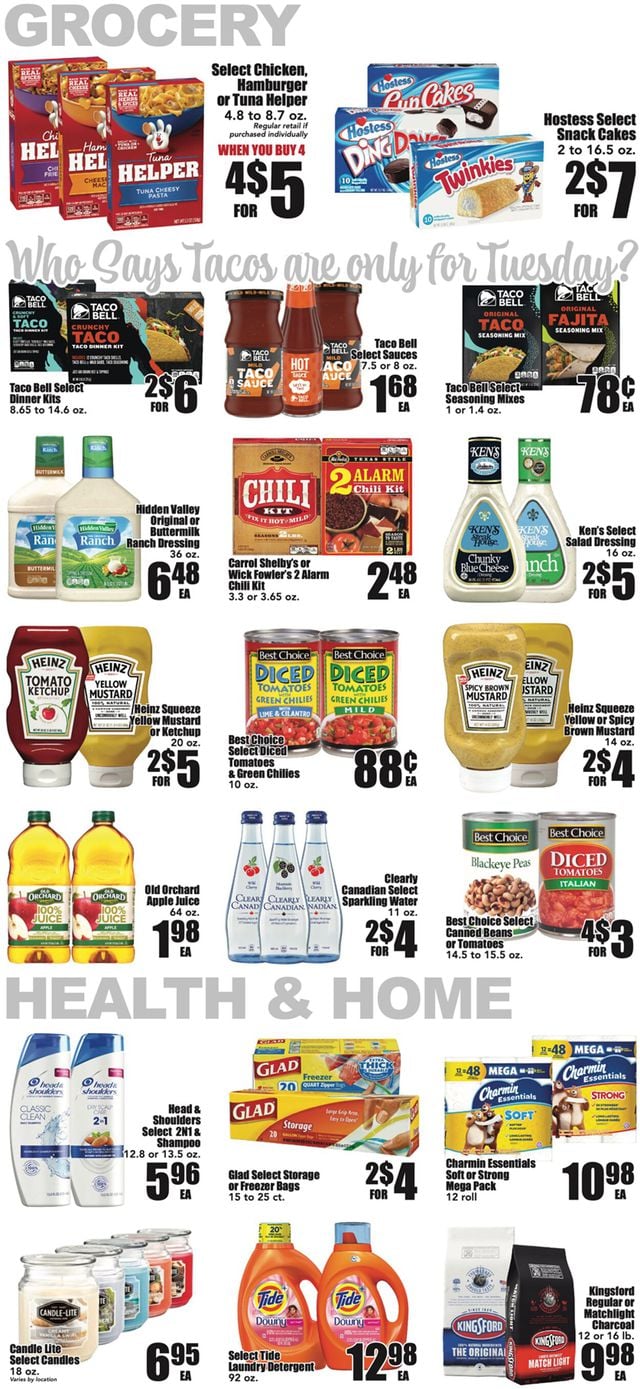 Warehouse Market Ad from 10/12/2022
