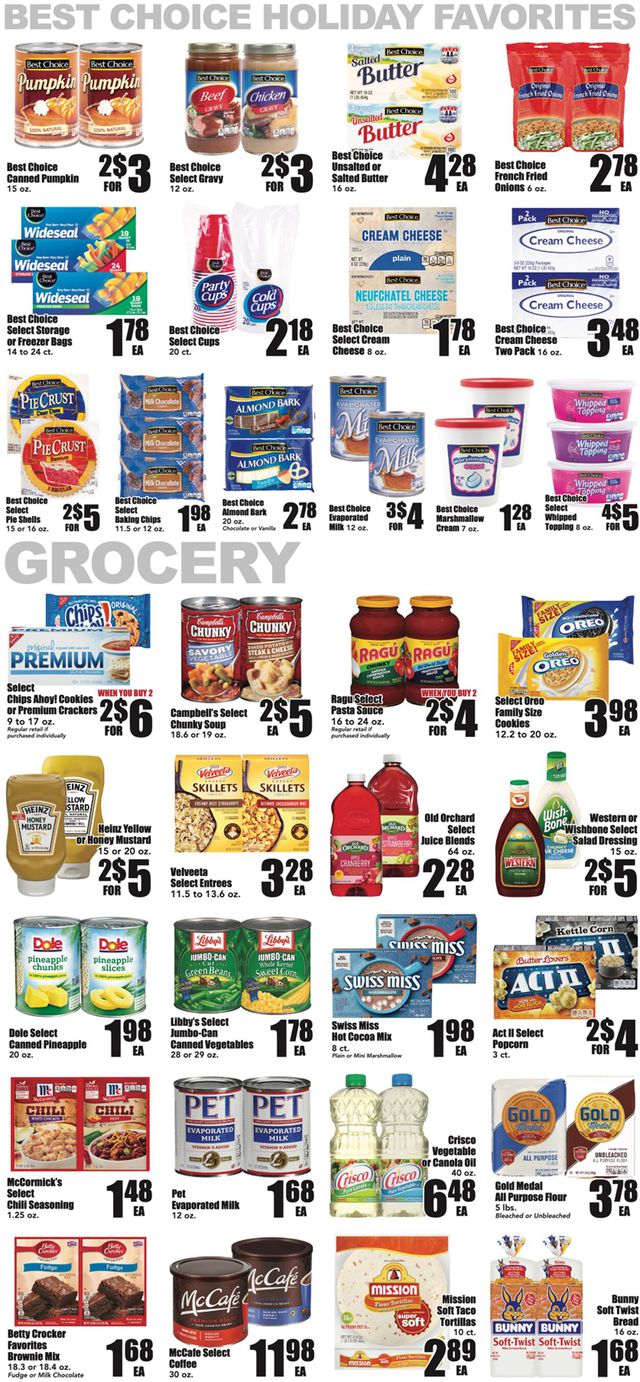 Warehouse Market Ad from 11/09/2022