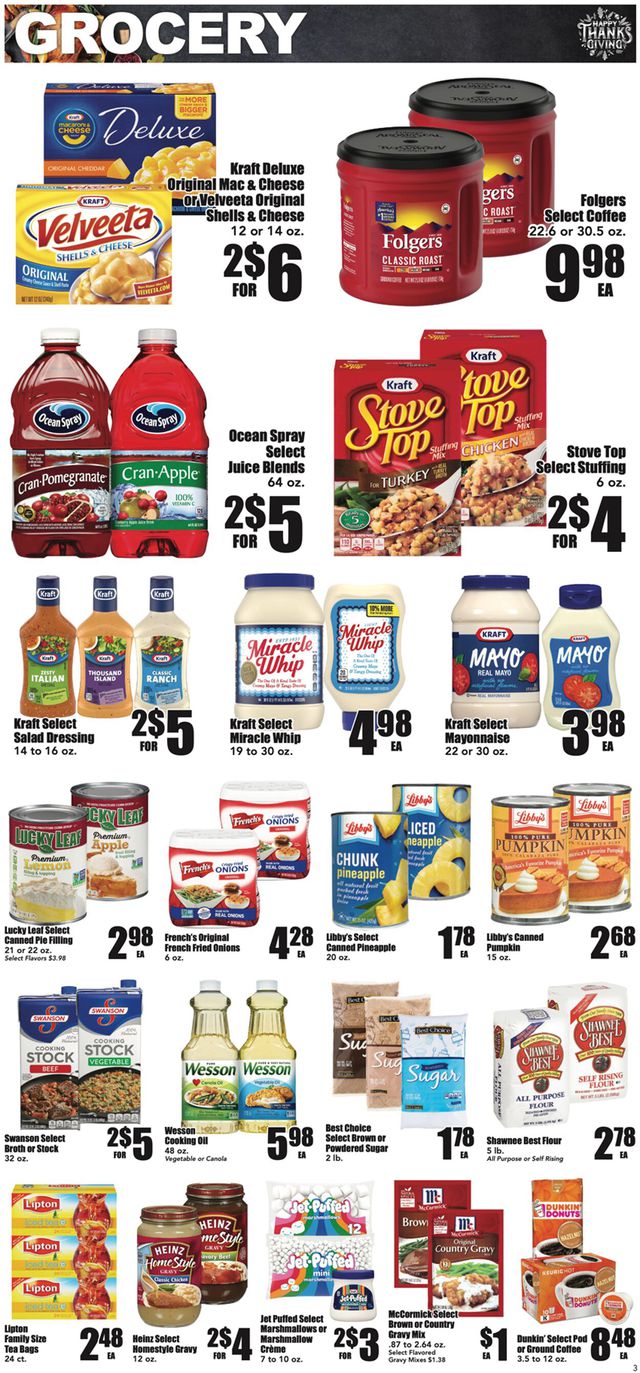 Warehouse Market Ad from 11/16/2022