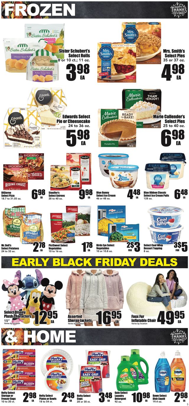 Warehouse Market Ad from 11/16/2022