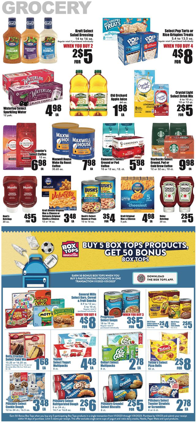 Warehouse Market Ad from 01/11/2023