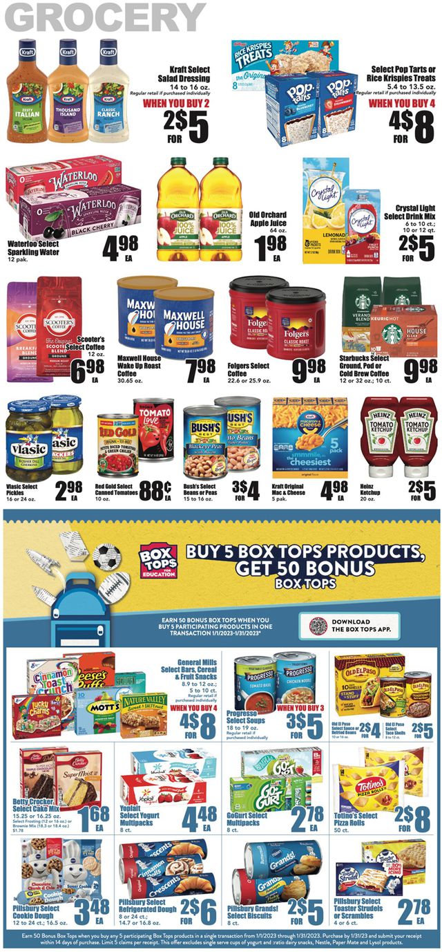 Warehouse Market Ad from 01/18/2023