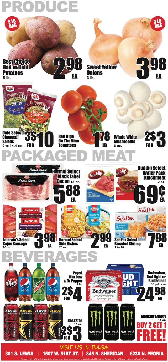 Warehouse Market Ad from 03/01/2023