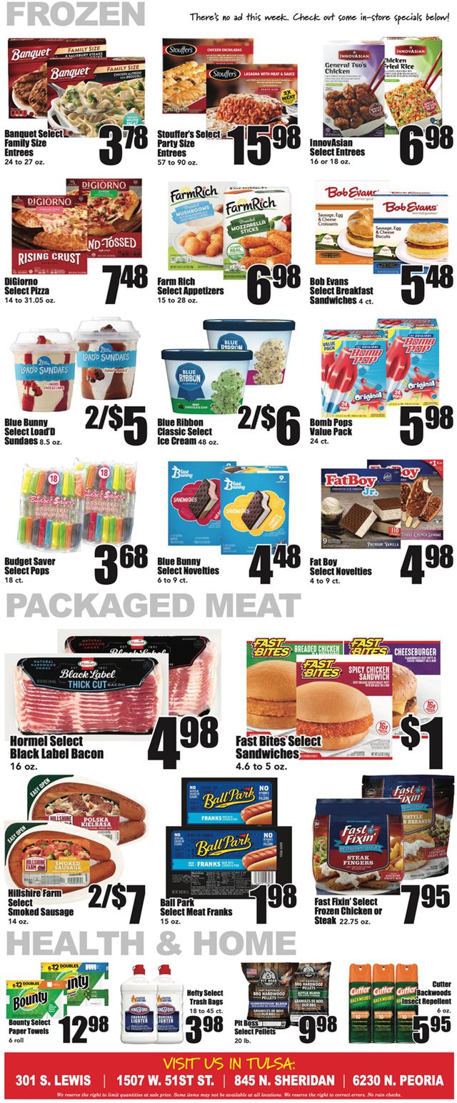 Warehouse Market Ad from 05/17/2023