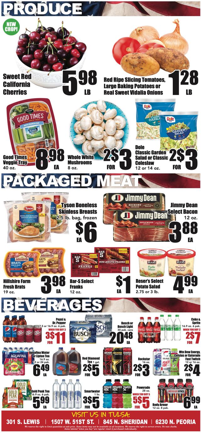 Warehouse Market Ad from 05/24/2023