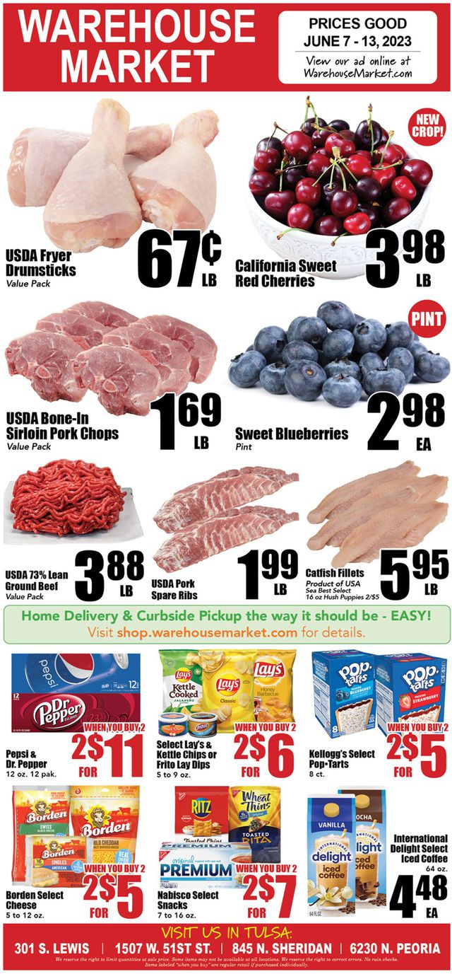 Warehouse Market Ad from 06/07/2023