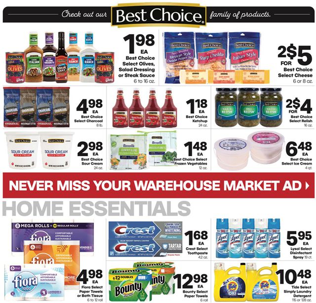 Warehouse Market Ad from 07/19/2023
