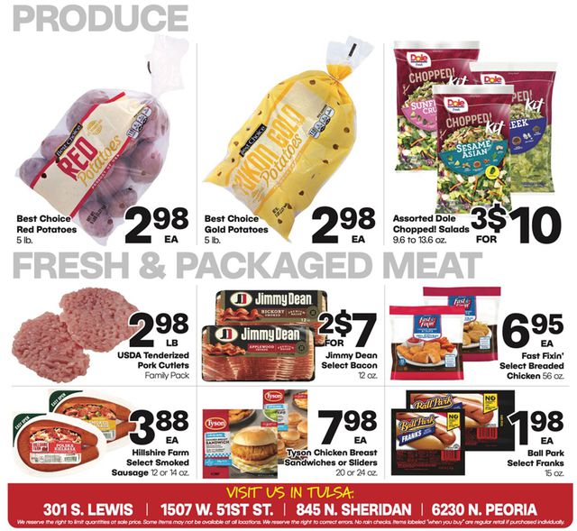 Warehouse Market Ad from 08/23/2023