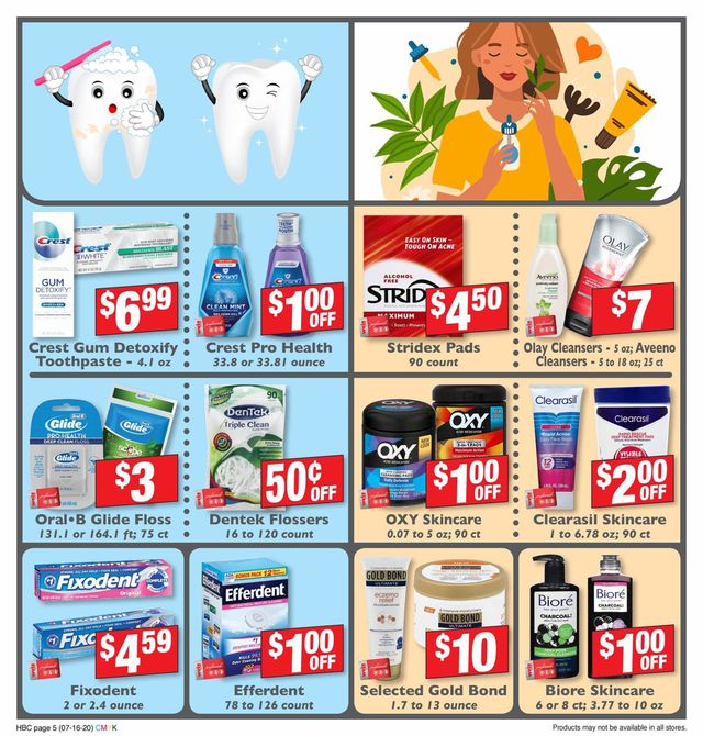 Weis Ad from 07/16/2020