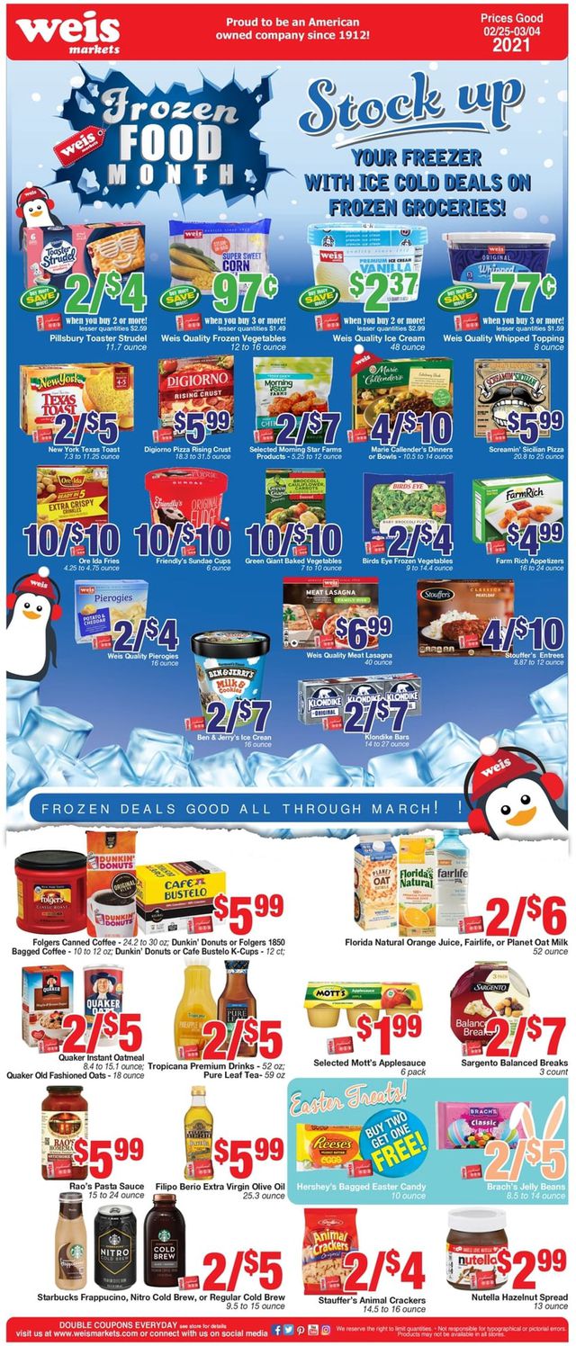 Weis Ad from 02/25/2021