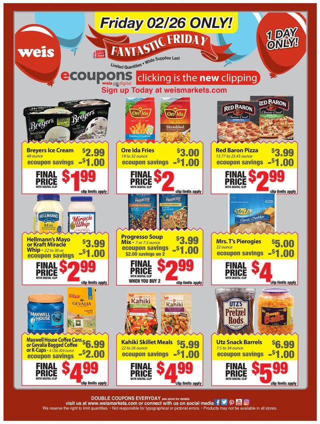 Weis Ad from 02/26/2021