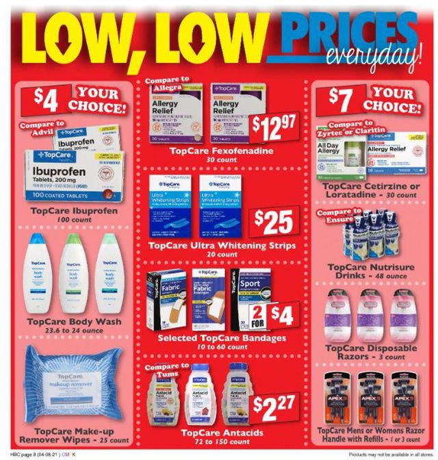 Weis Ad from 04/08/2021