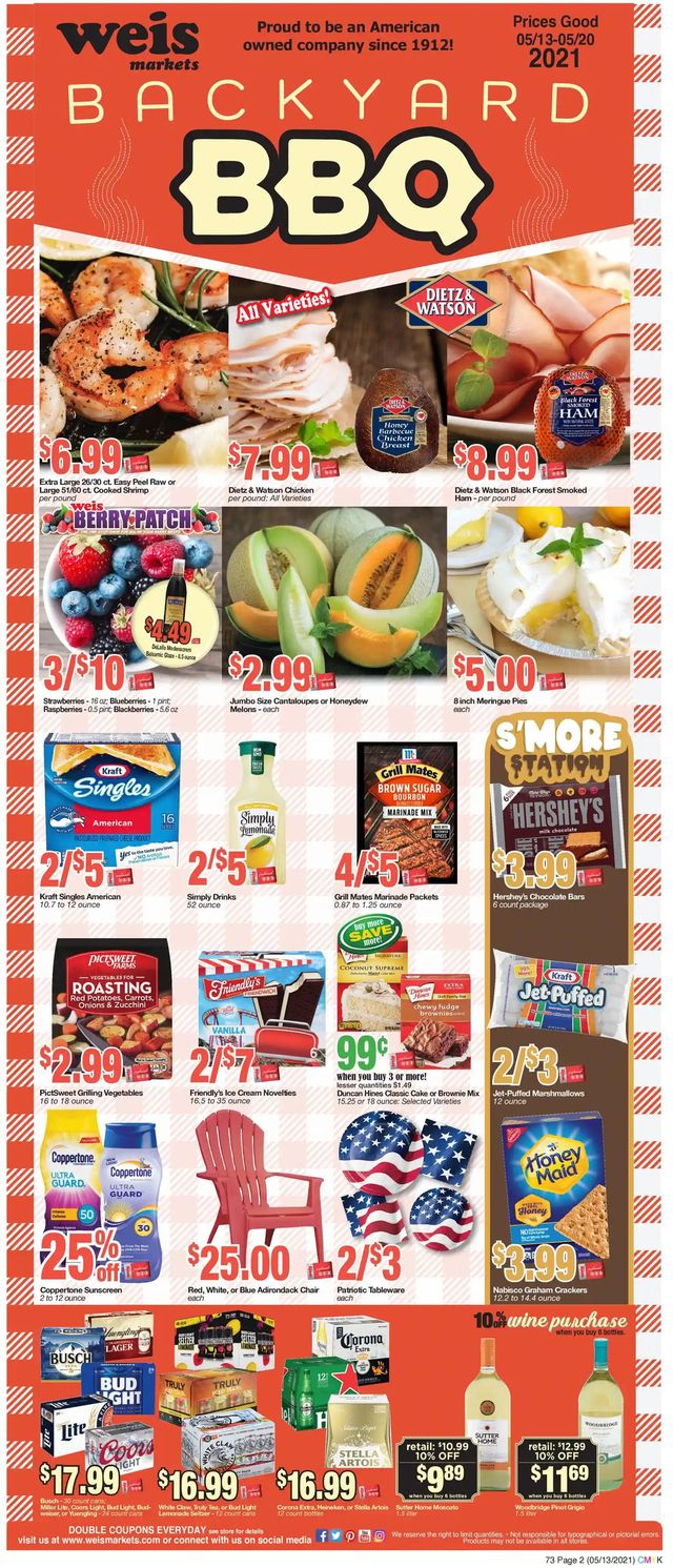 Weis Ad from 05/13/2021