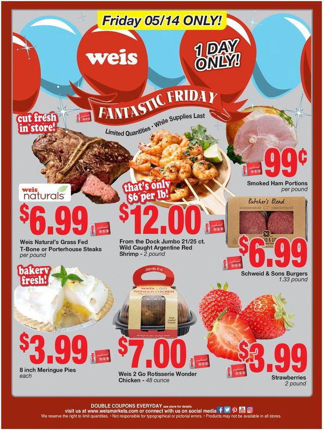 Weis Ad from 05/14/2021