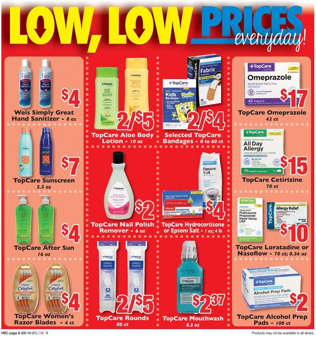Weis Ad from 06/10/2021