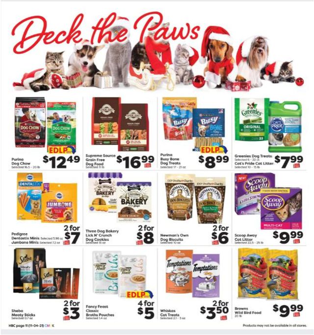 Weis Ad from 11/04/2021