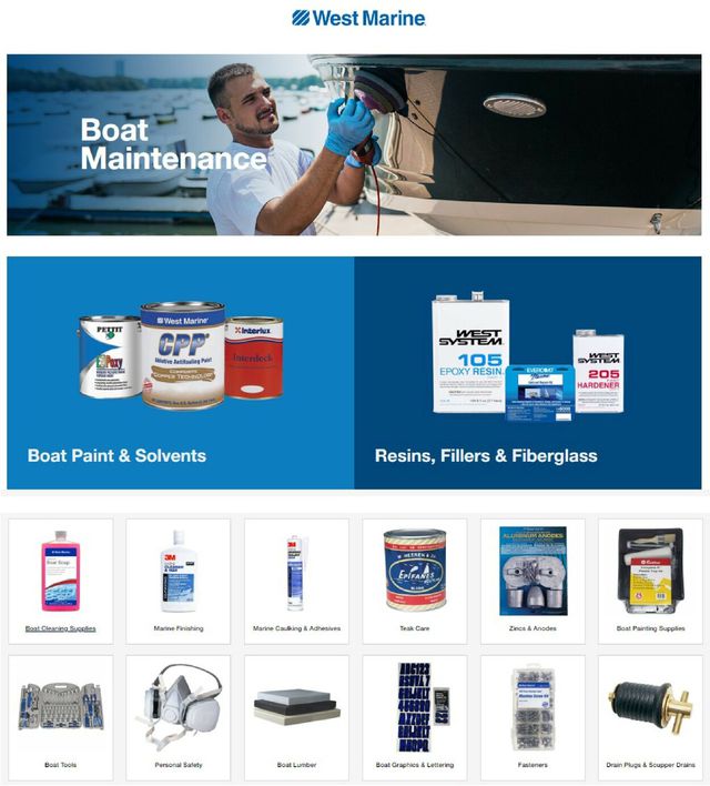 West Marine Ad from 10/13/2022