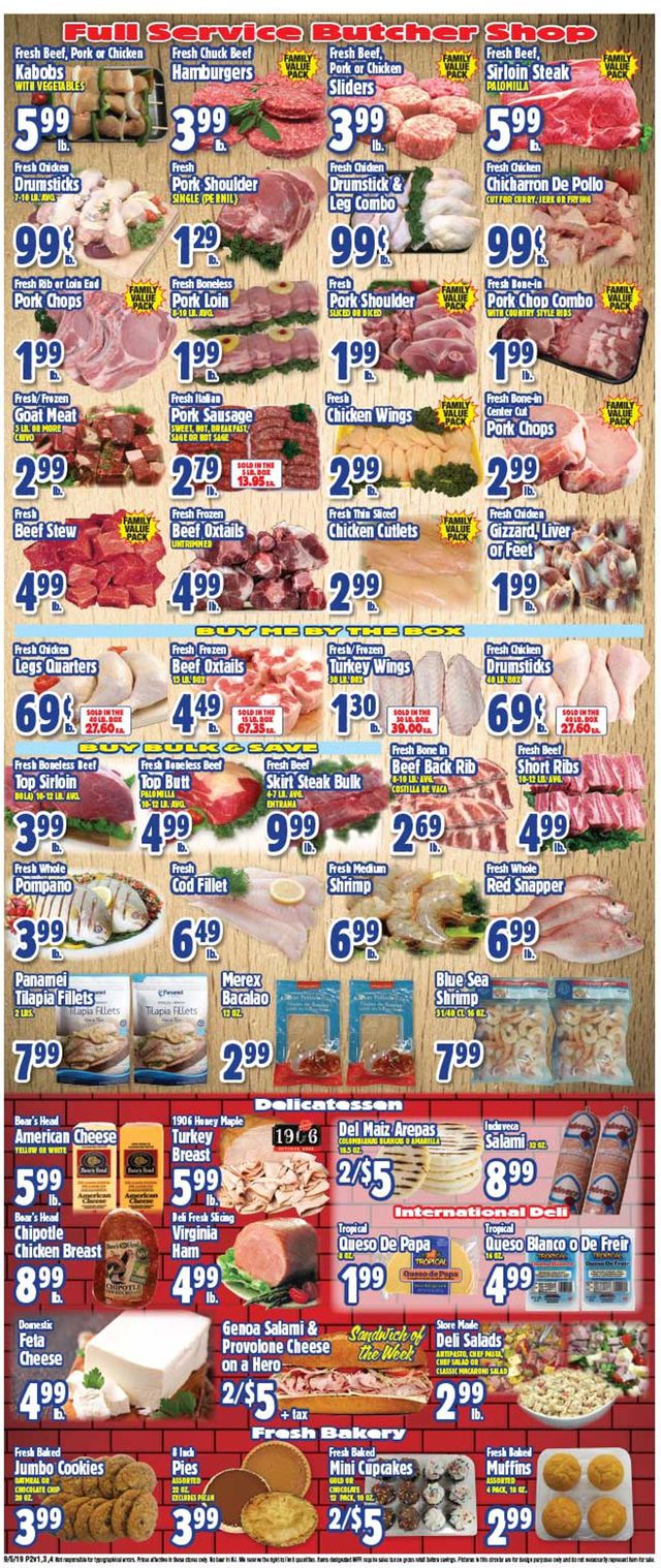 Western Beef Ad from 09/05/2019